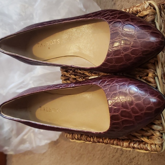 TALBOT'S animal print ballerina flats...size 7.. EXCELLENT - Picture 3 of 7